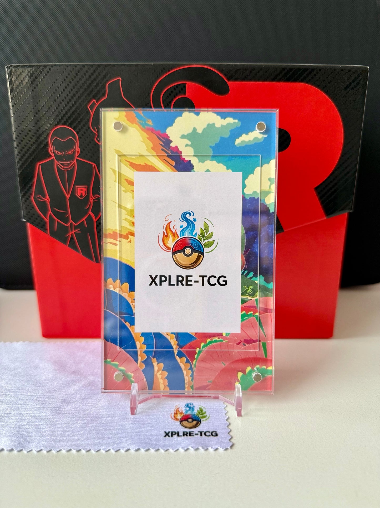 MOneC Case - Magnetische Acrylcase mit exklusiven Artworkerweiterungen (Ewige Rivalen)