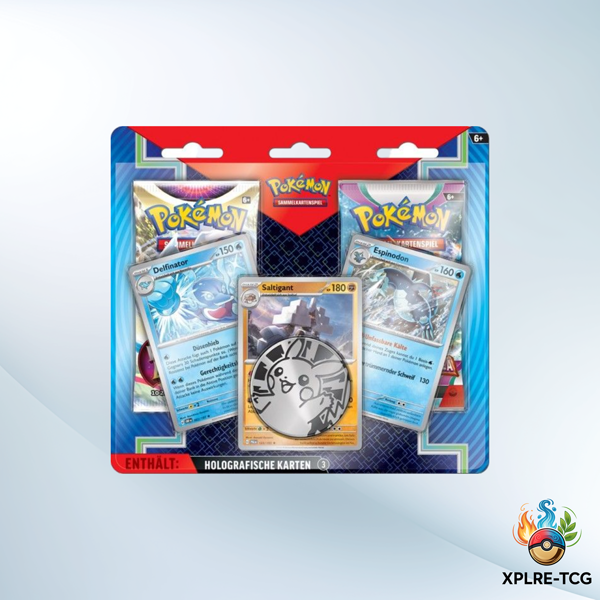Pokémon Karten Enhanced 2-Pack April 2024 - Verlorener Ursprung & Entwicklungen in Paldea (DE)