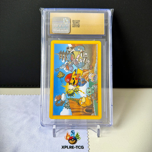 CGC Pristine 10 - Ace of Diamonds - Mario Pikachu Playing Cards 2016 - Ultra Rare