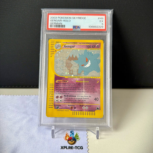 Pokémon Gengar #H9 Skyridge Holo PSA 5