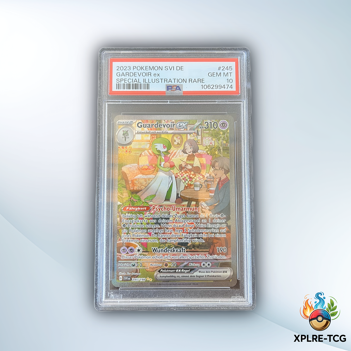 Guardevoir ex – Special Illustration Rare (SIR) | PSA 10 | Karmesin & Purpur