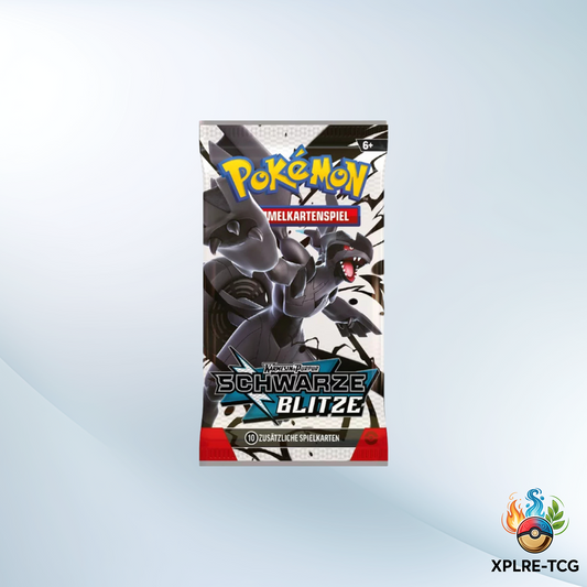 Pokemon - Karmesin & Purpur Schwarze Blitze Booster - Deutsch