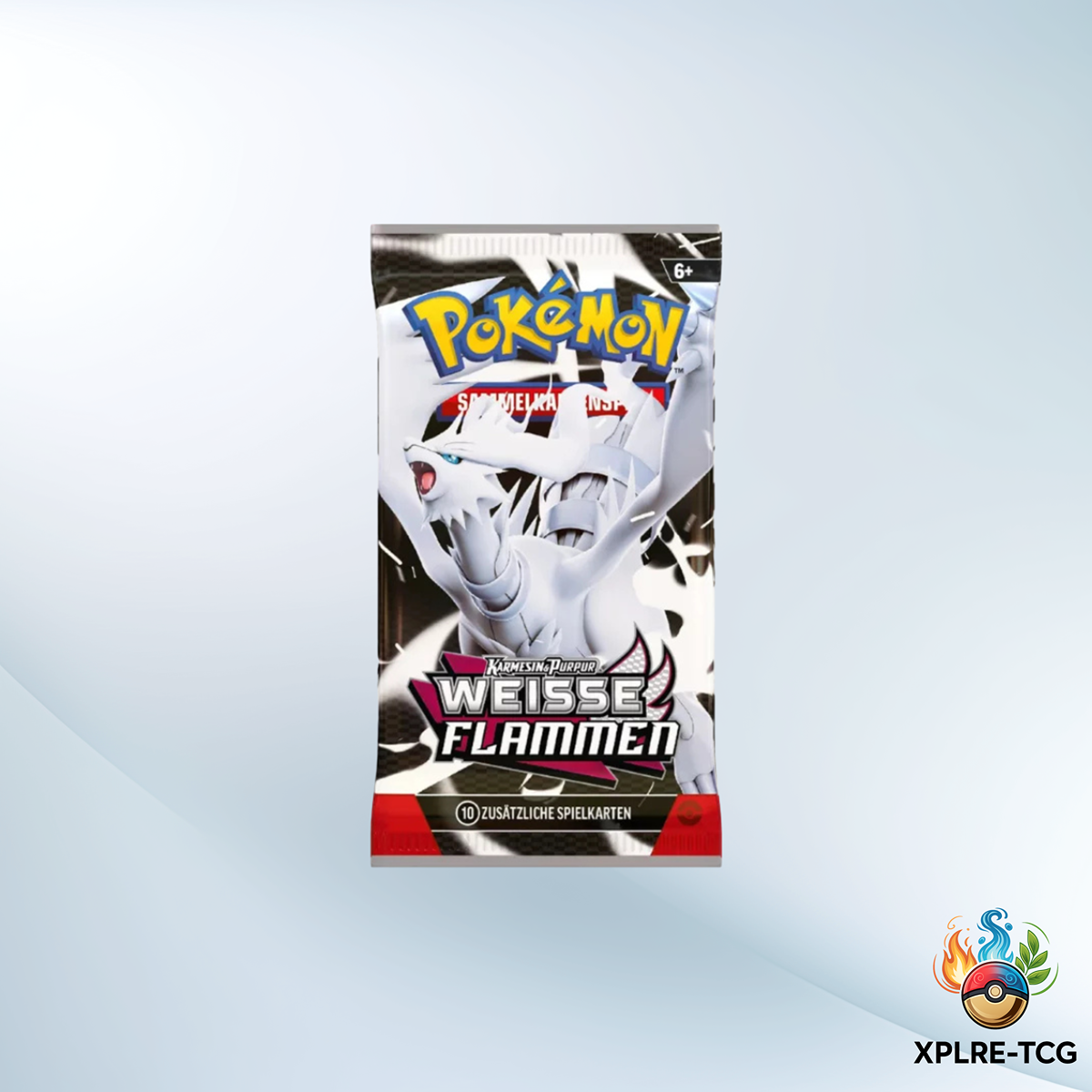 Pokemon - Karmesin & Purpur Weiße Flammen Booster - Deutsch