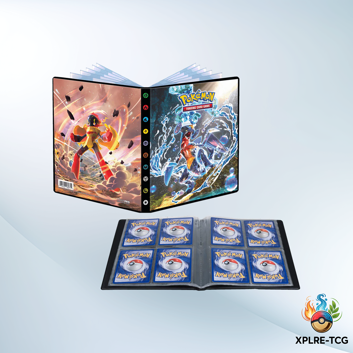 Pokémon Sammelordner - Paradoxrift im 4-Pocket Portfolio