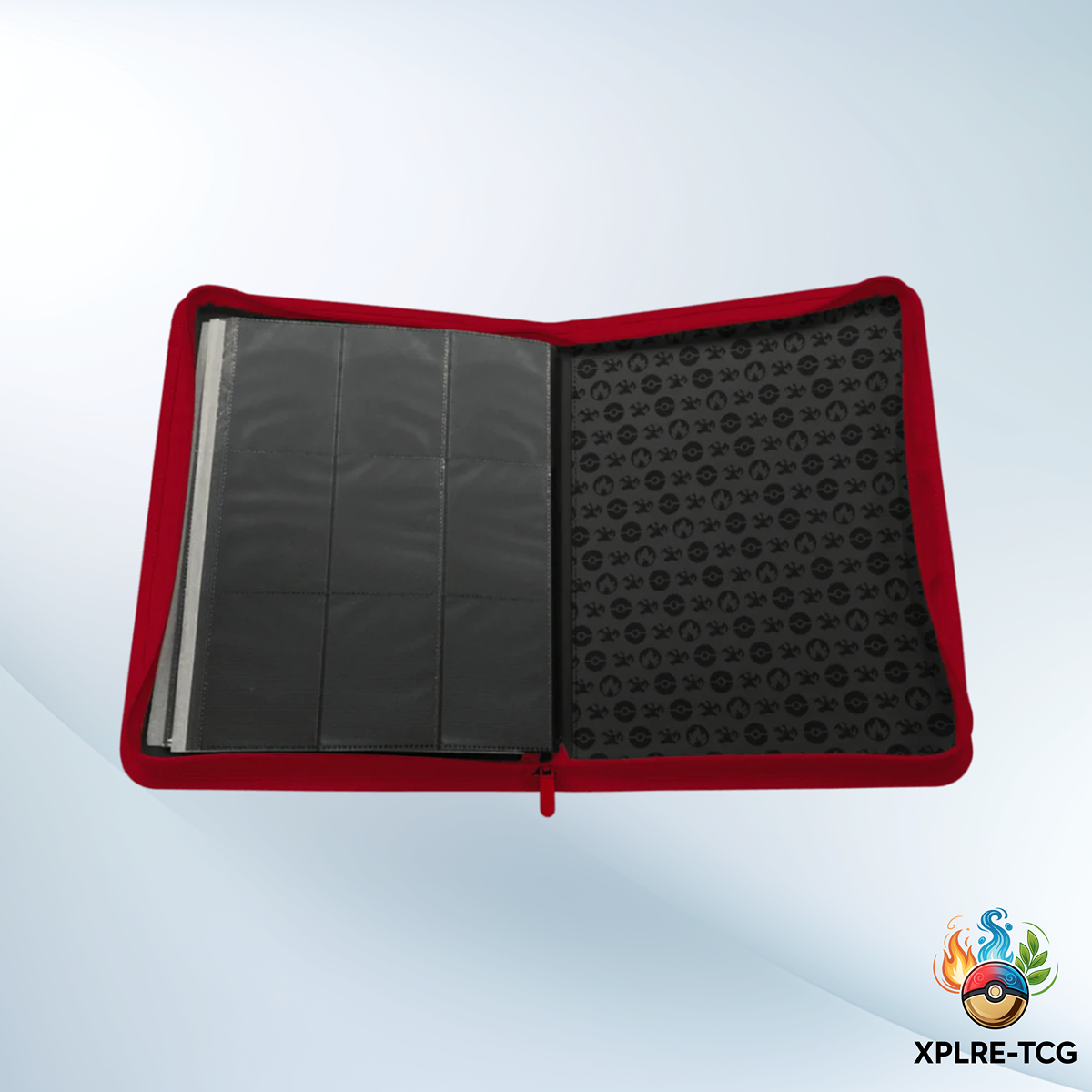 Pokémon Sammelordner - Elite Series: Charizard 9-Pocket Zippered PRO-Binder